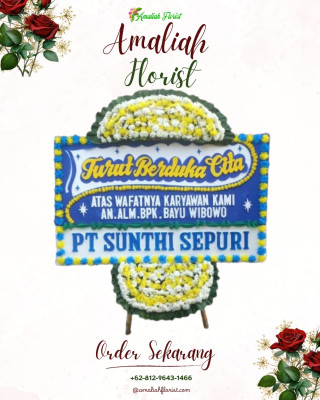 Papan Bunga Duka di Waiheru